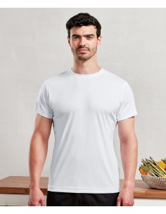 P-PR649-Coolchecker® Chefs T-Shirt (Mesh Back) 2